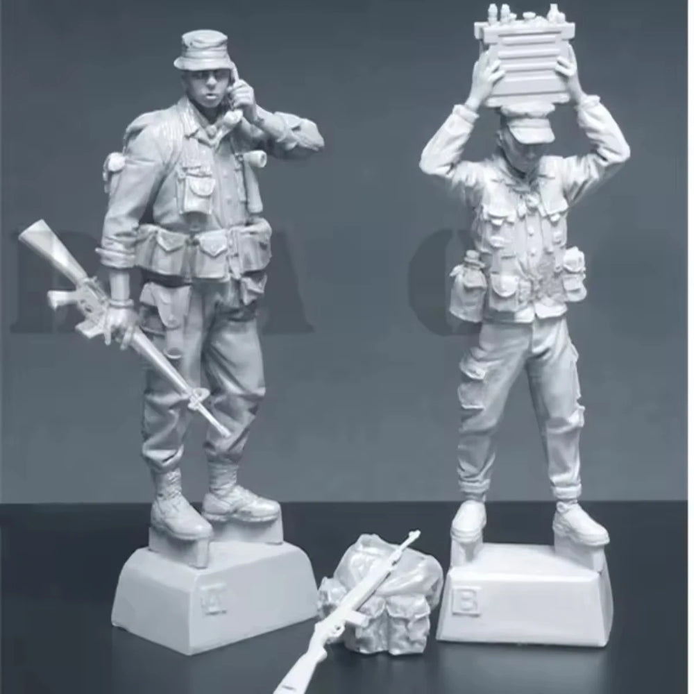 1/35 Vietnam War US Special Forces, 4 Figures, Resin Model Figure Kit, Unassembled and Unpainted