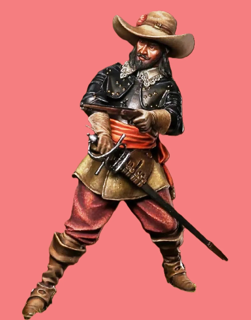 1/24 Western Outlaw, Resin Model Figure Kit, Historical Theme, Unassembled and Unpainted