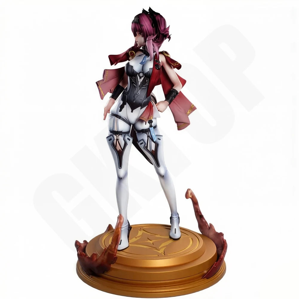 1/24 Beast Girl Twin Tails, Resin Model Figure Kit, Anime Theme, Unassembled and Unpainted