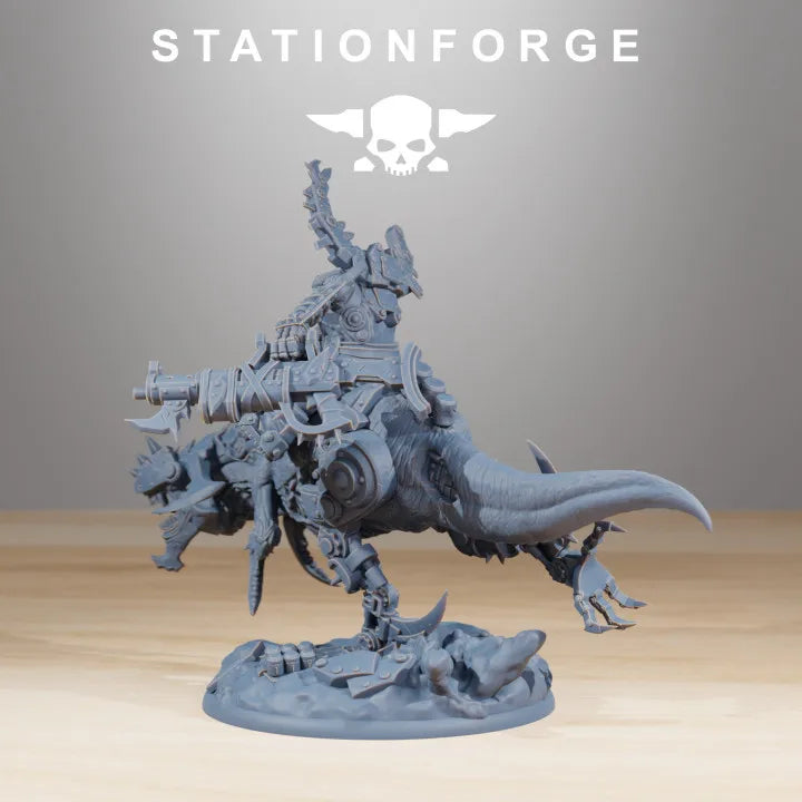 Chaos Beast Mount, Resin Model Creature Kit, Fantasy Theme, Unassembled and Unpainted