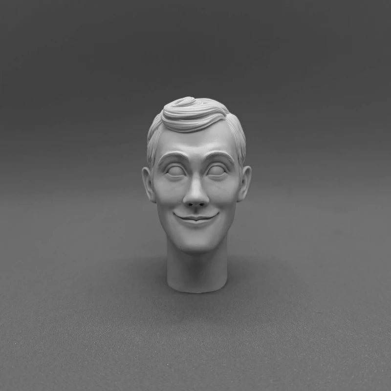 1/6 Interchangeable Sci-Fi Heads, Resin Model Bust Kit, Sci-Fi Theme, Unassembled and Unpainted