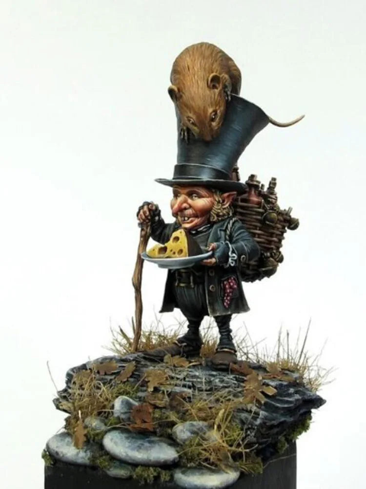 1/32 Dark Fantasy Warrior, 3 Figures, Resin Model Diorama Kit, Fantasy Theme, Unassembled and Unpainted