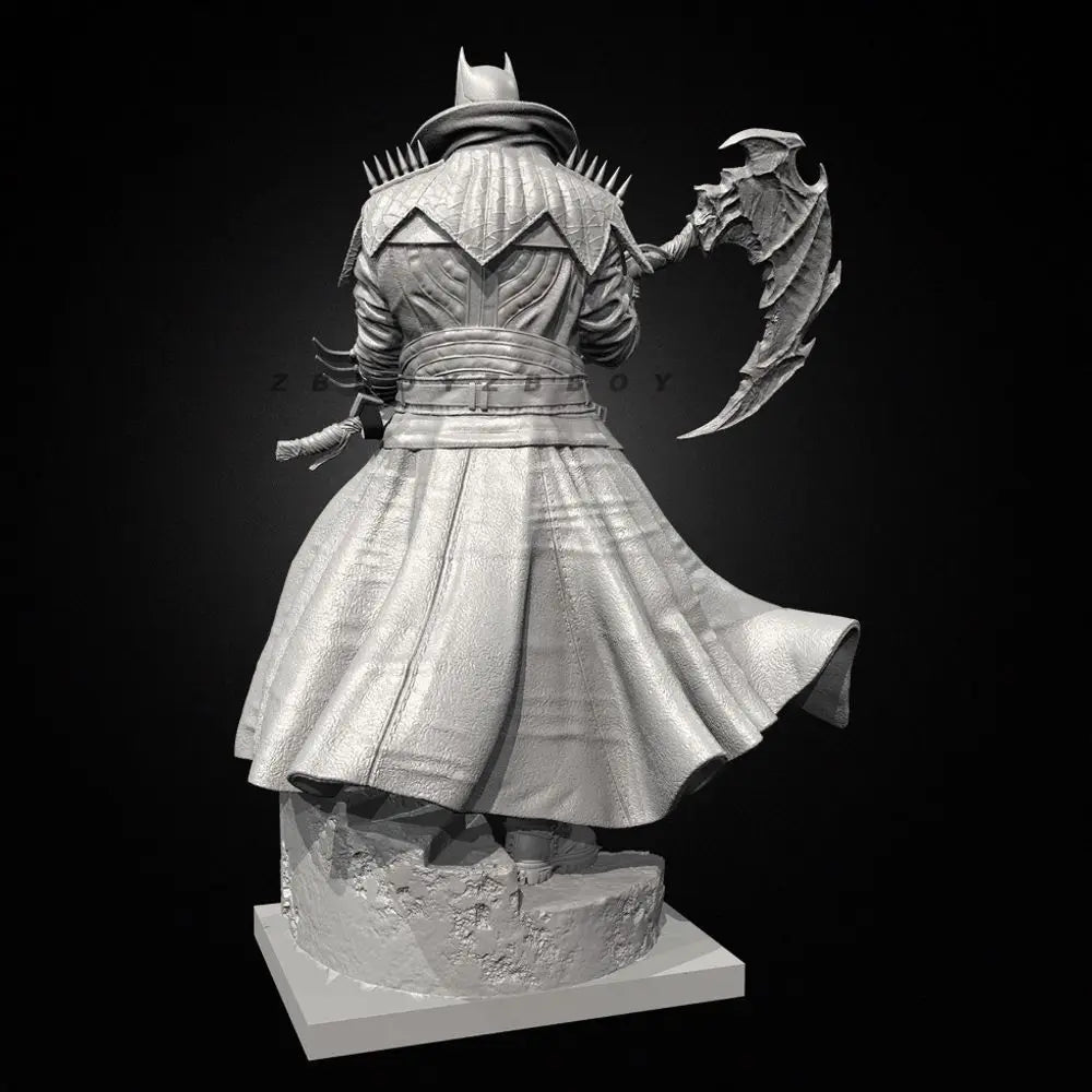 75mm Black Knight, Resin Model Figure Kit, Fantasy Theme, Unassembled and Unpainted