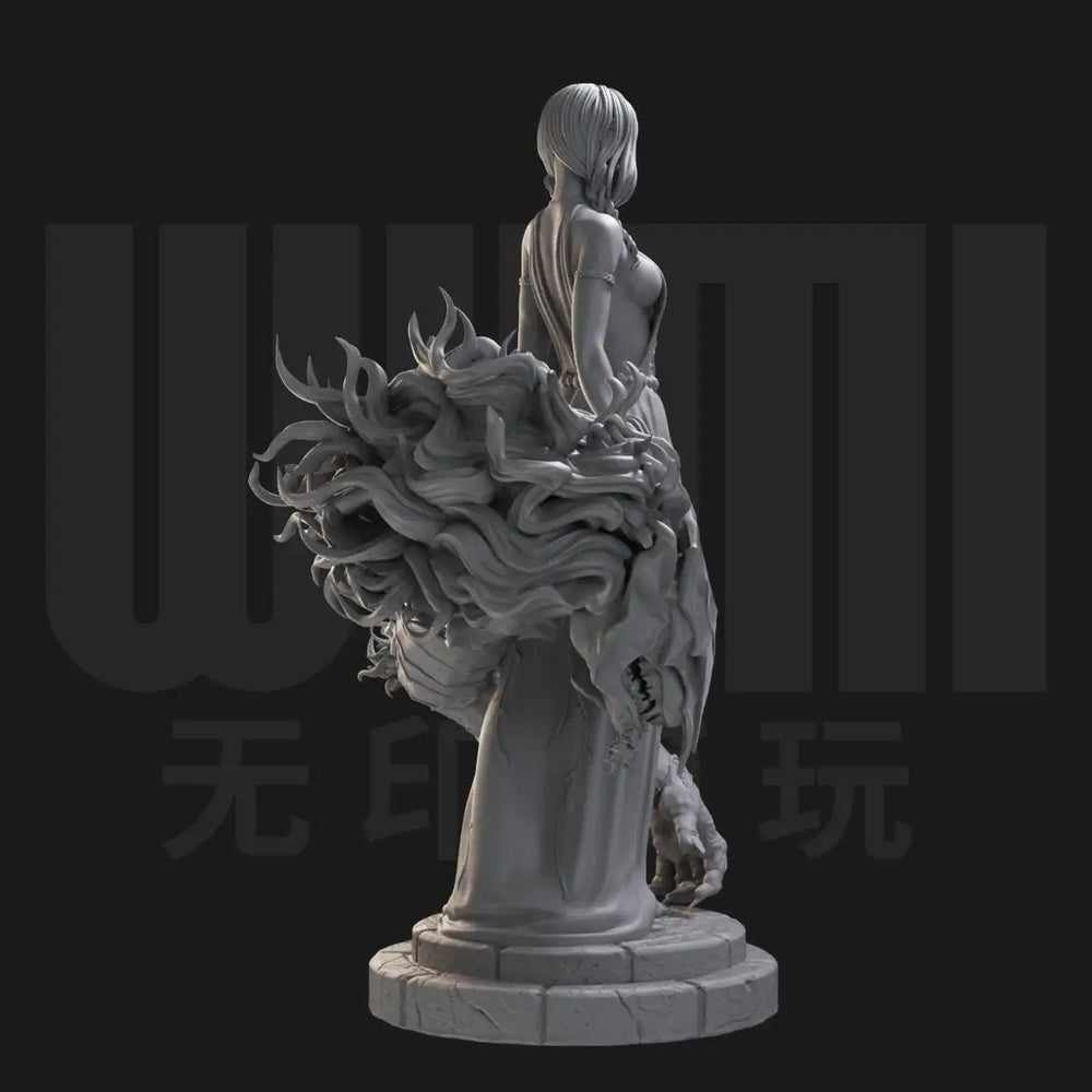 85mm Malika Female Fantasy, Resin Model Figure Kit, Fantasy Theme, Unassembled and Unpainted