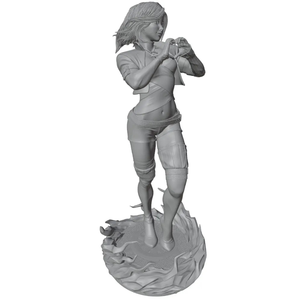 1/24 1/24 Sci-Fi Trooper, Resin Model Figure Kit, Sci-Fi Theme, Unassembled and Unpainted