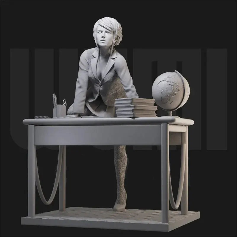 1/18 Modern Female Professional, Resin Model Figure Kit, Unassembled and Unpainted