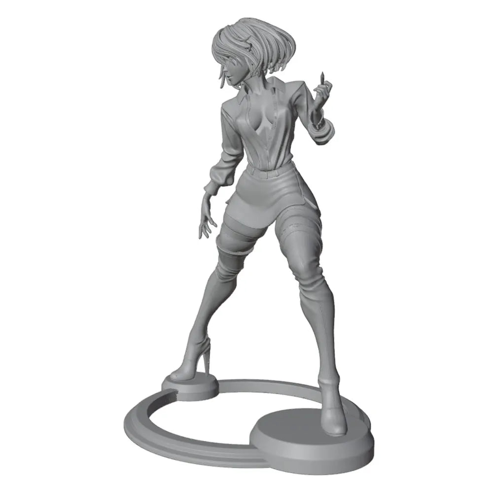 1/24 Tactical Female Commando, Resin Model Figure Kit, Anime Theme, Unassembled and Unpainted