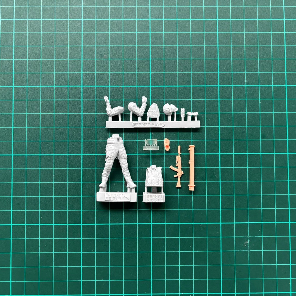 1/35 American Civil War French Foreign Legion, Resin Model Figure Kit, Unassembled and Unpainted