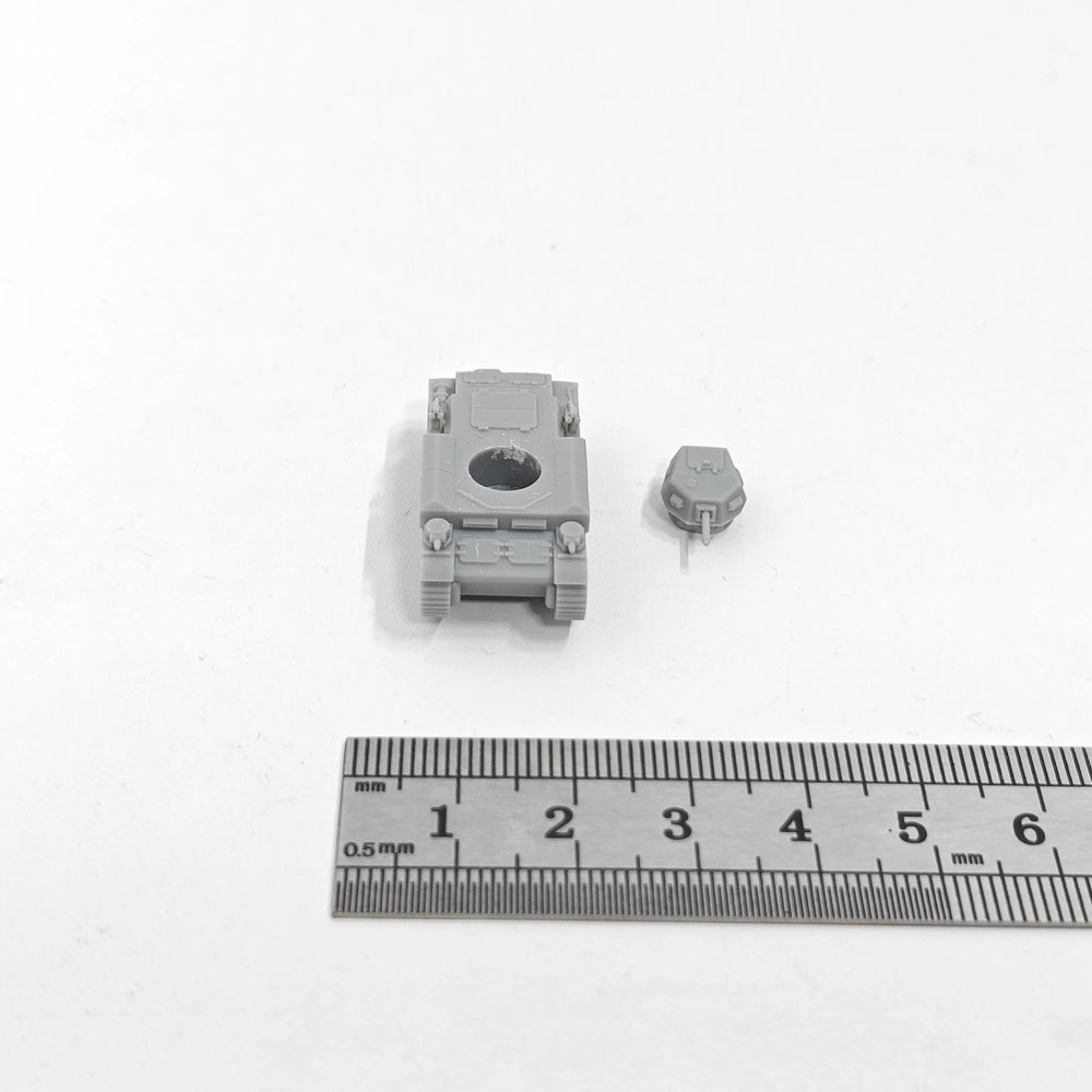 1/144 WWII Panzerkampfwagen II Ausf. (F), Resin Model Vehicle Kit, Unassembled and Unpainted
