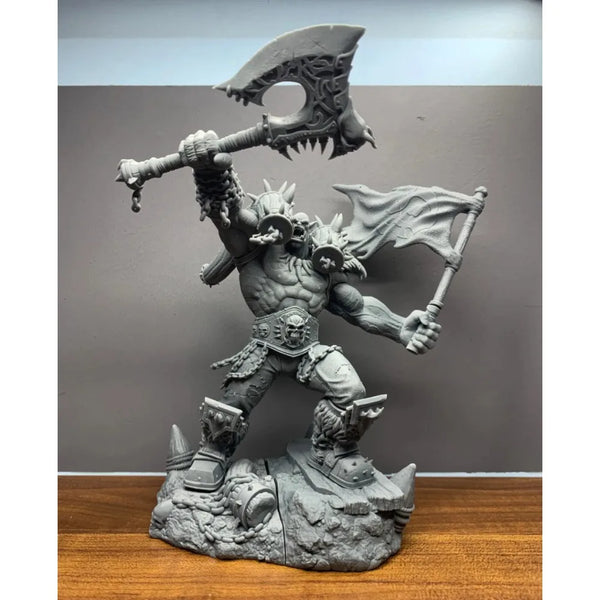 Dark Fantasy Hell Demon, Resin Model Figure Kit, Fantasy Theme, Unassembled and Unpainted