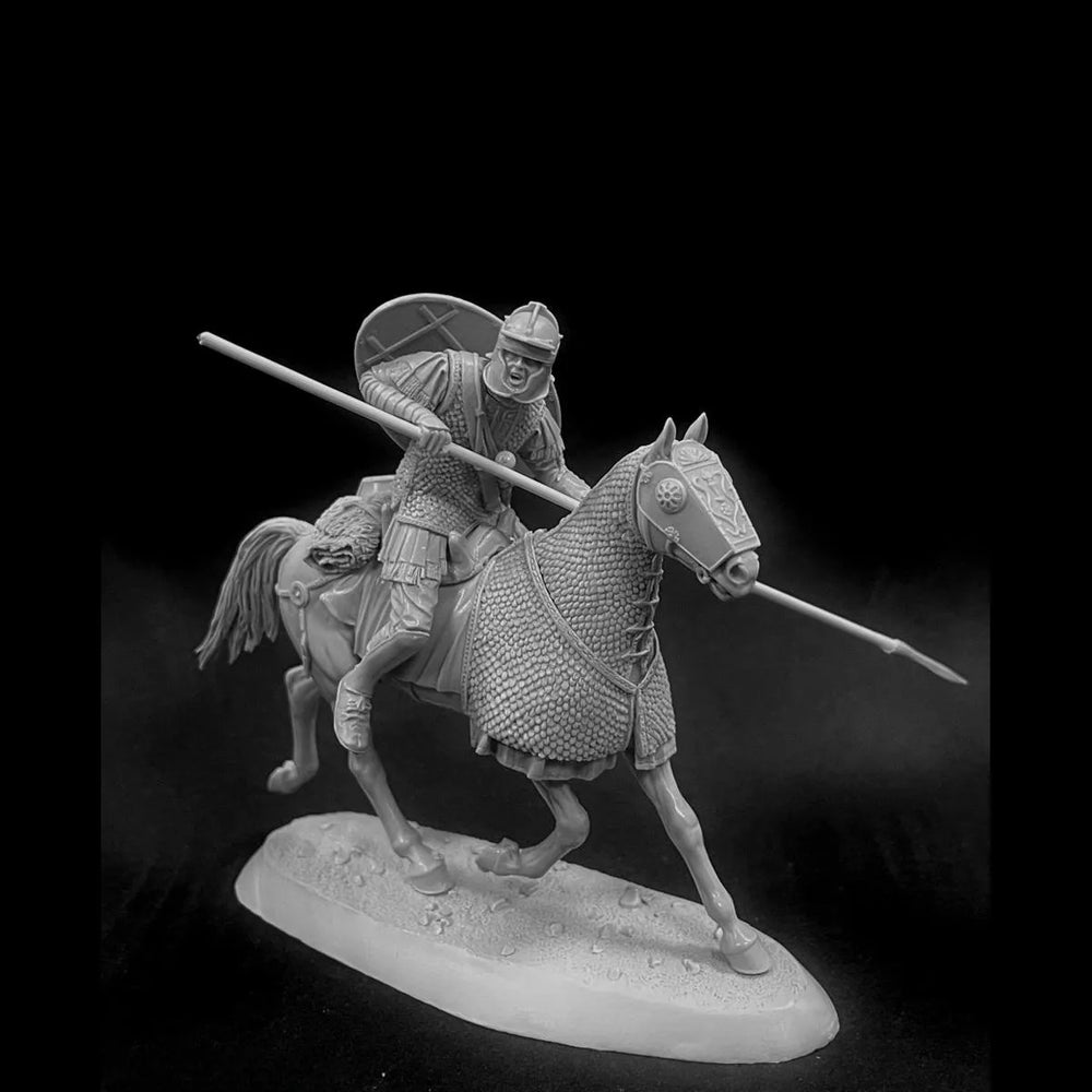 54mm Ancient Roman Cavalry, 5 Figures, Resin Model Figure Kit, Unassembled and Unpainted