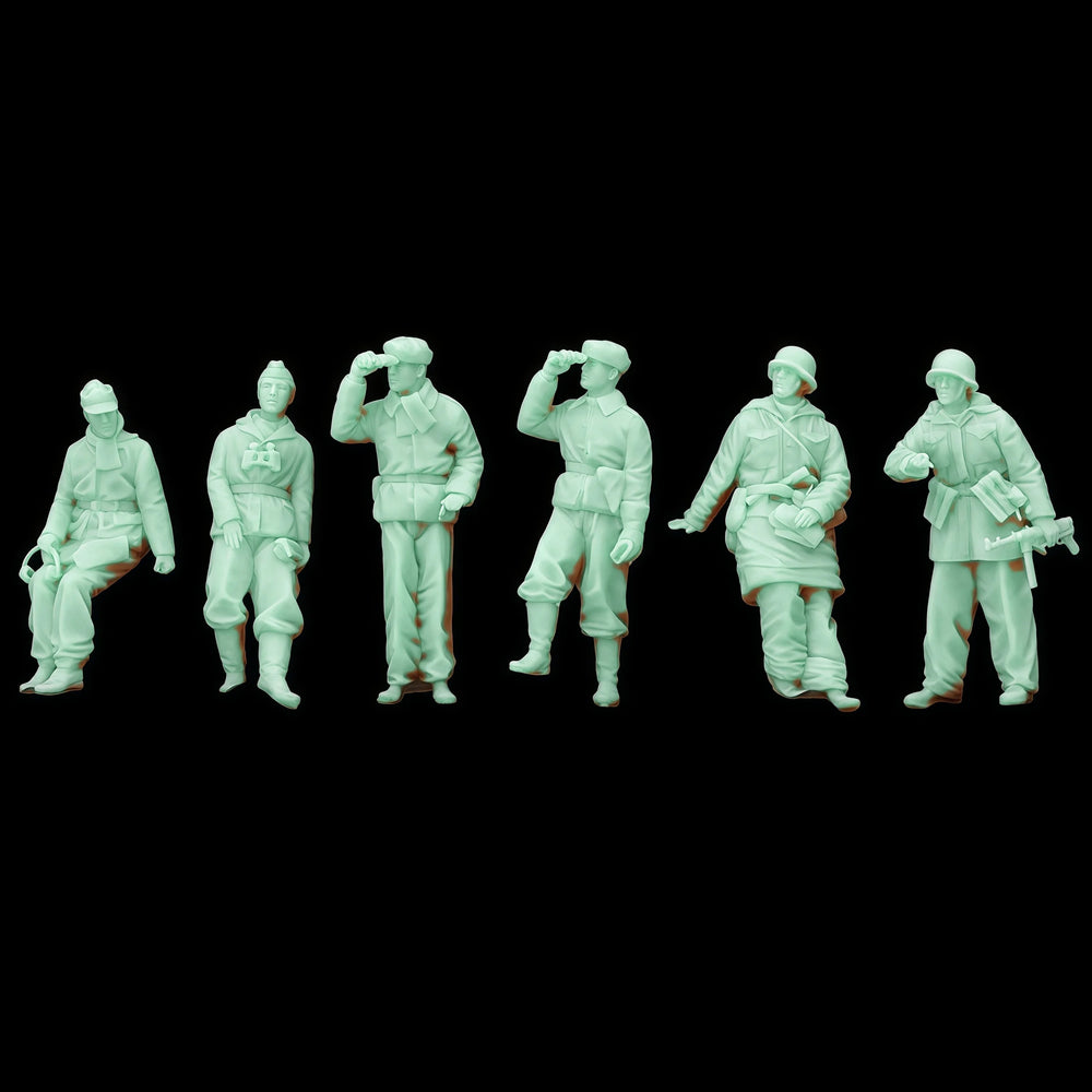 Modern Tactical Soldiers — 1/35 Resin Figure Set
