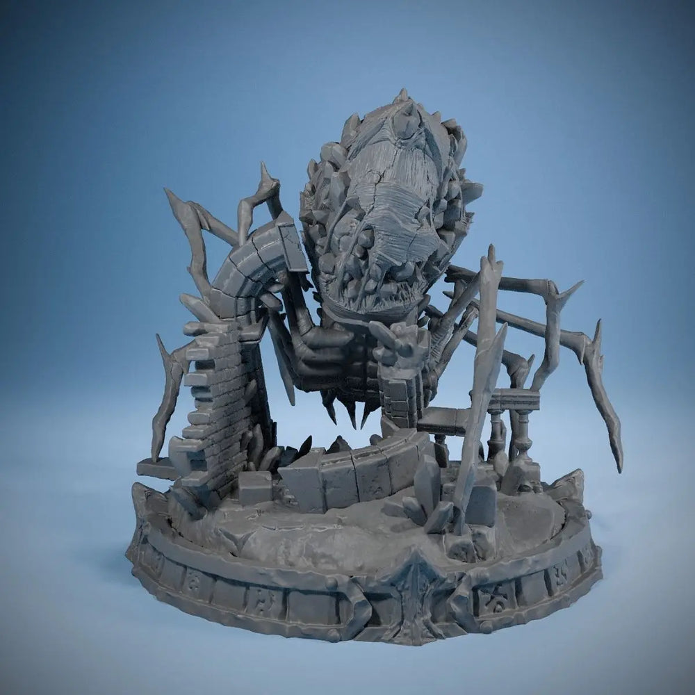 55mm Spider Monster on, Resin Model Creature Kit, Fantasy Theme, Unassembled and Unpainted