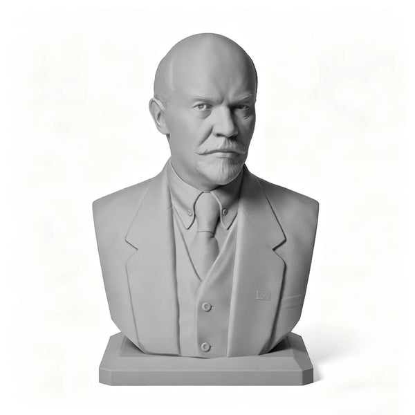 Vladimir Lenin Portrait, Resin Model Bust Kit, Historical Theme, Unassembled and Unpainted