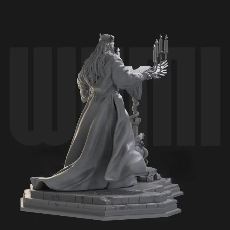 1/24 Old Magician Wizard, Resin Model Figure Kit, Fantasy Theme, Unassembled and Unpainted