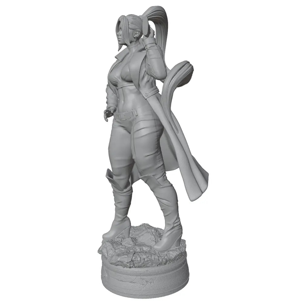 75mm Female Tactical Operator, Resin Model Figure Kit, Unassembled and Unpainted