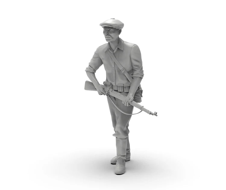 1/35 WWI Russian Infantry at Rest and Ready, 8 Figures, Resin Model Figure Kit, Unassembled and Unpainted