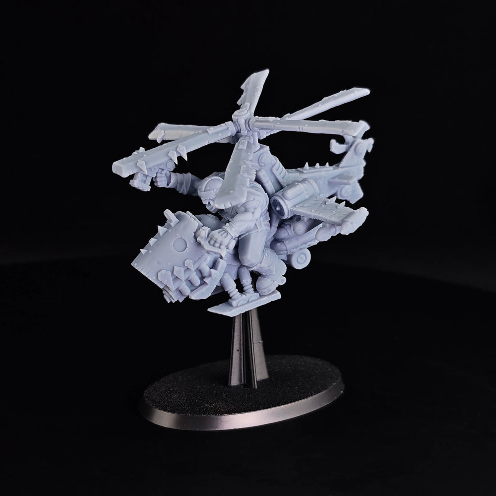 28mm Ork Deffkoptas, Resin Model Vehicle Kit, Fantasy Theme, Unassembled and Unpainted