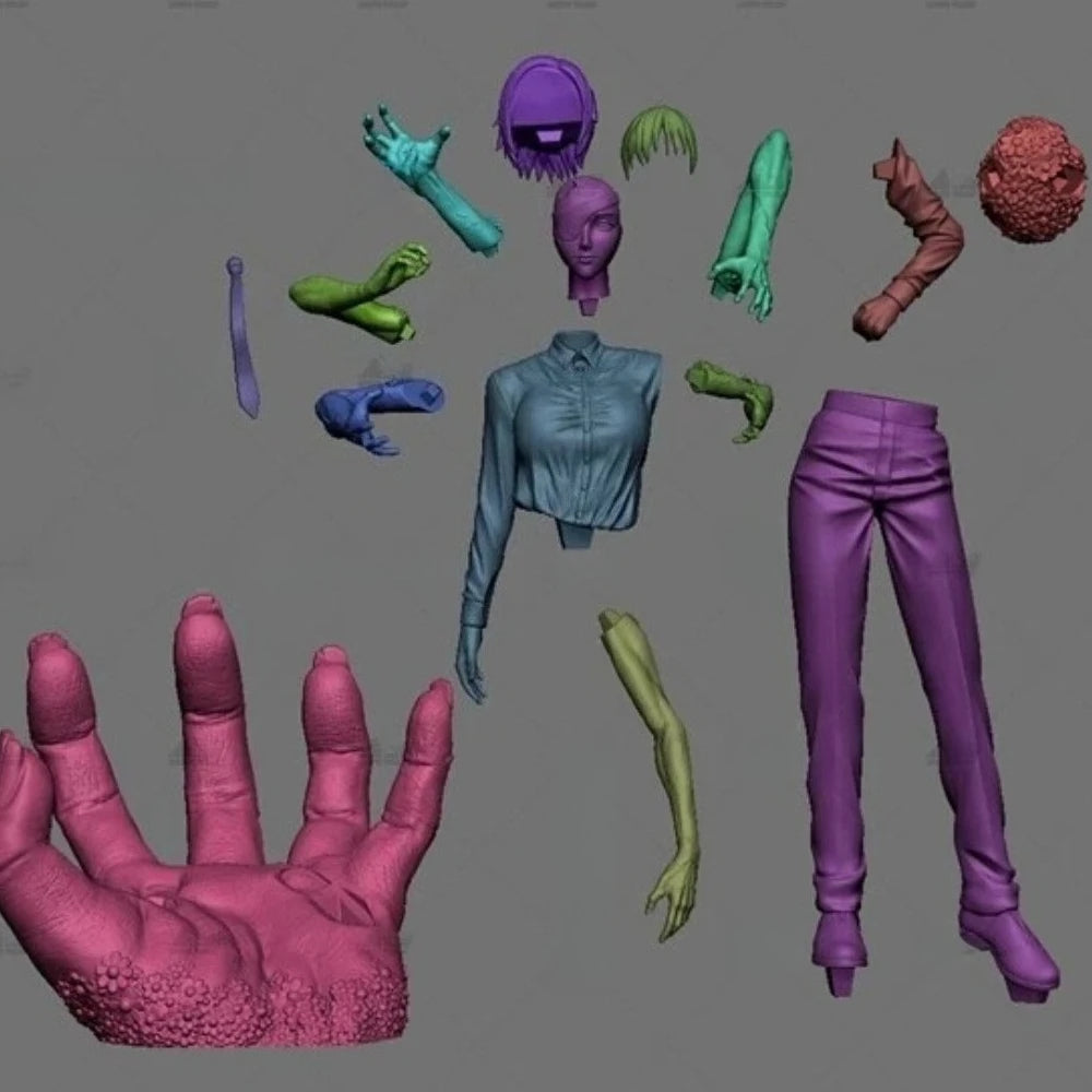 Dark Fantasy Ghost Demon, Resin Model Figure Kit, Fantasy Theme, Unassembled and Unpainted