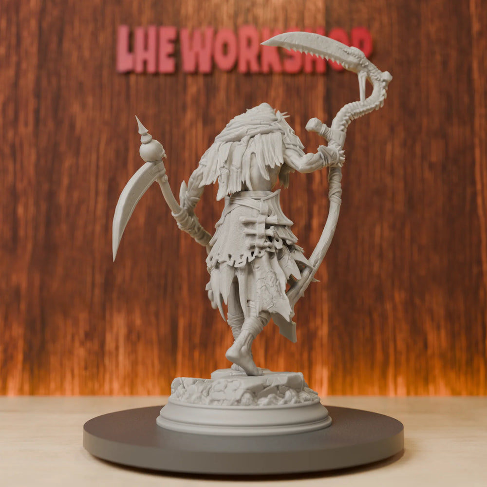 Flesh Reaper, Resin Model Figure Kit, Fantasy Theme, Unassembled and Unpainted