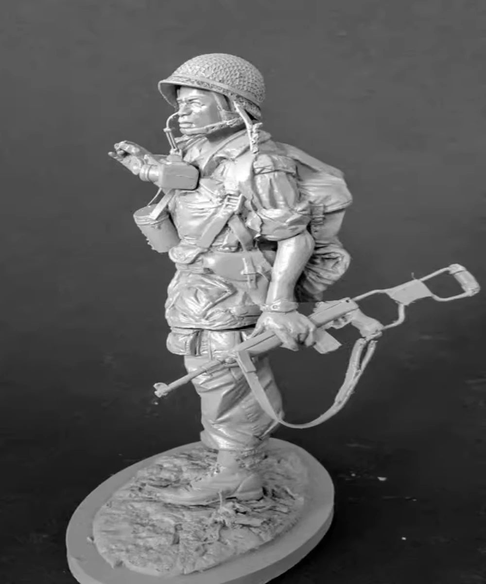 1/16 Modern Foreign Legion Soldier, Resin Model Figure Kit, Unassembled and Unpainted