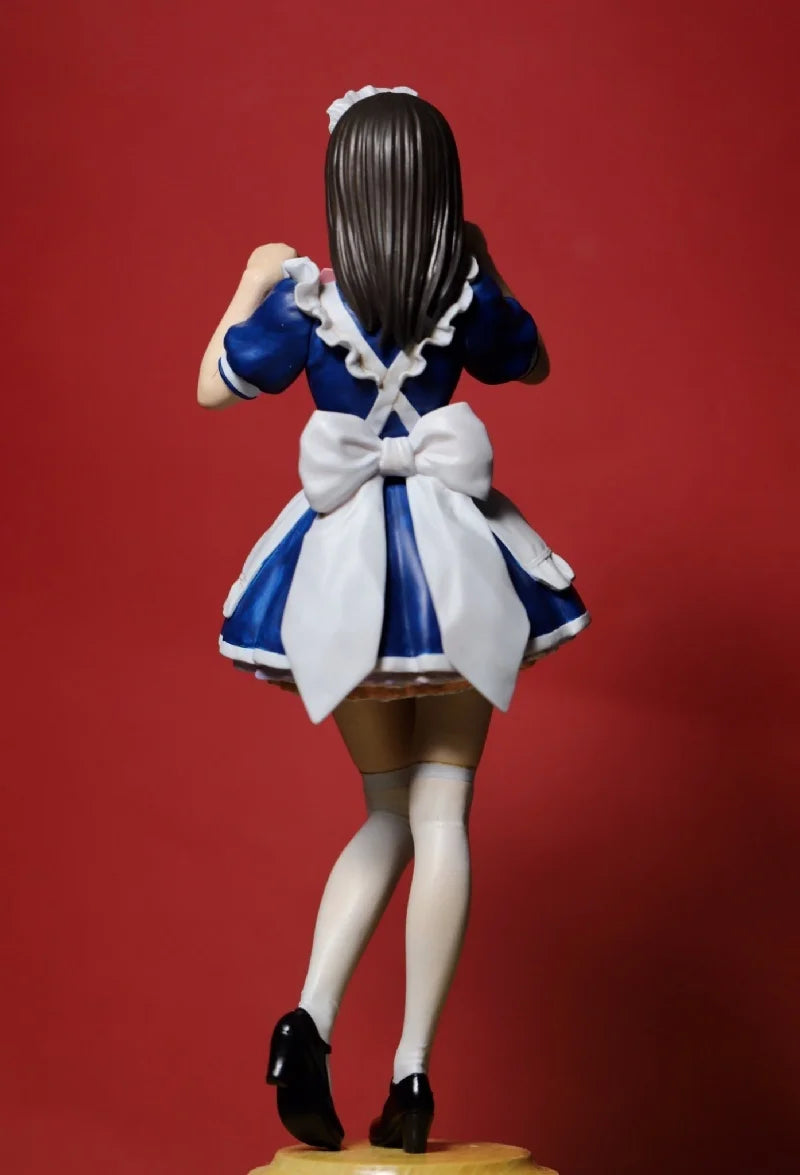 1/12 Maid Student, Resin Model Figure Kit, Anime Theme, Unassembled and Unpainted