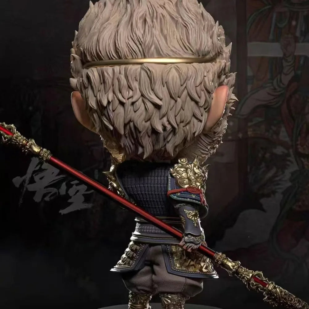 Sun Wukong Monkey King Chibi, Resin Model Figure Kit, Mythology Theme, Unassembled and Unpainted