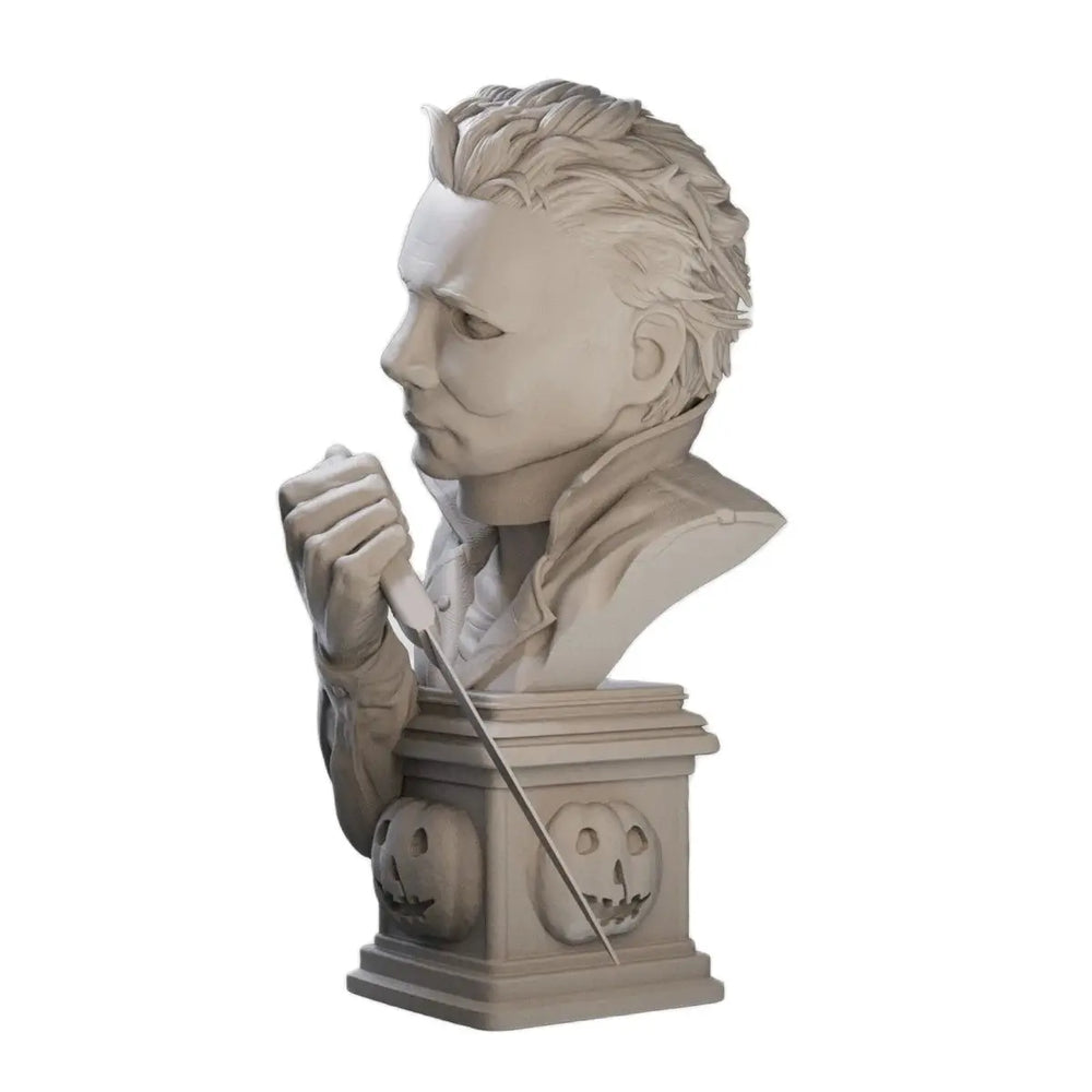 1/10 Horror Michael Myers, Resin Model Bust Kit, Fantasy Theme, Unassembled and Unpainted