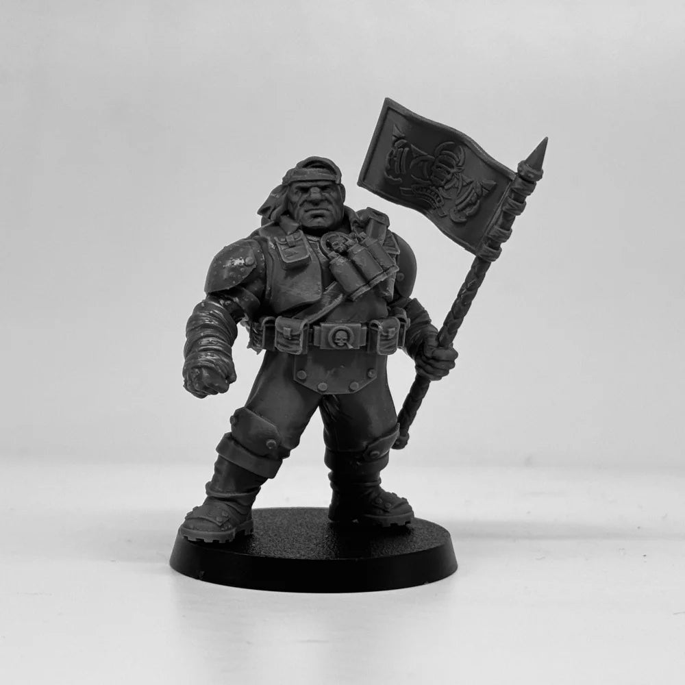 Grimdark Jungle Fighters, 10 Figures, Resin Model Figure Kit, Sci-Fi Theme, Unassembled and Unpainted