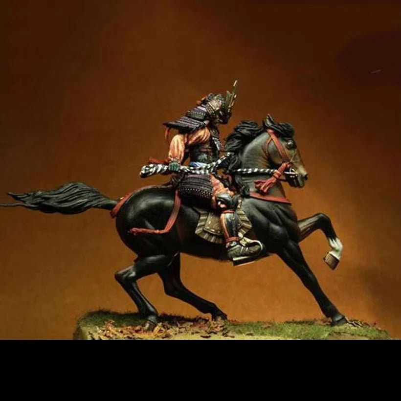 1/24 Medieval Cavalry, 3 Figures, Resin Model Figure Kit, Unassembled and Unpainted