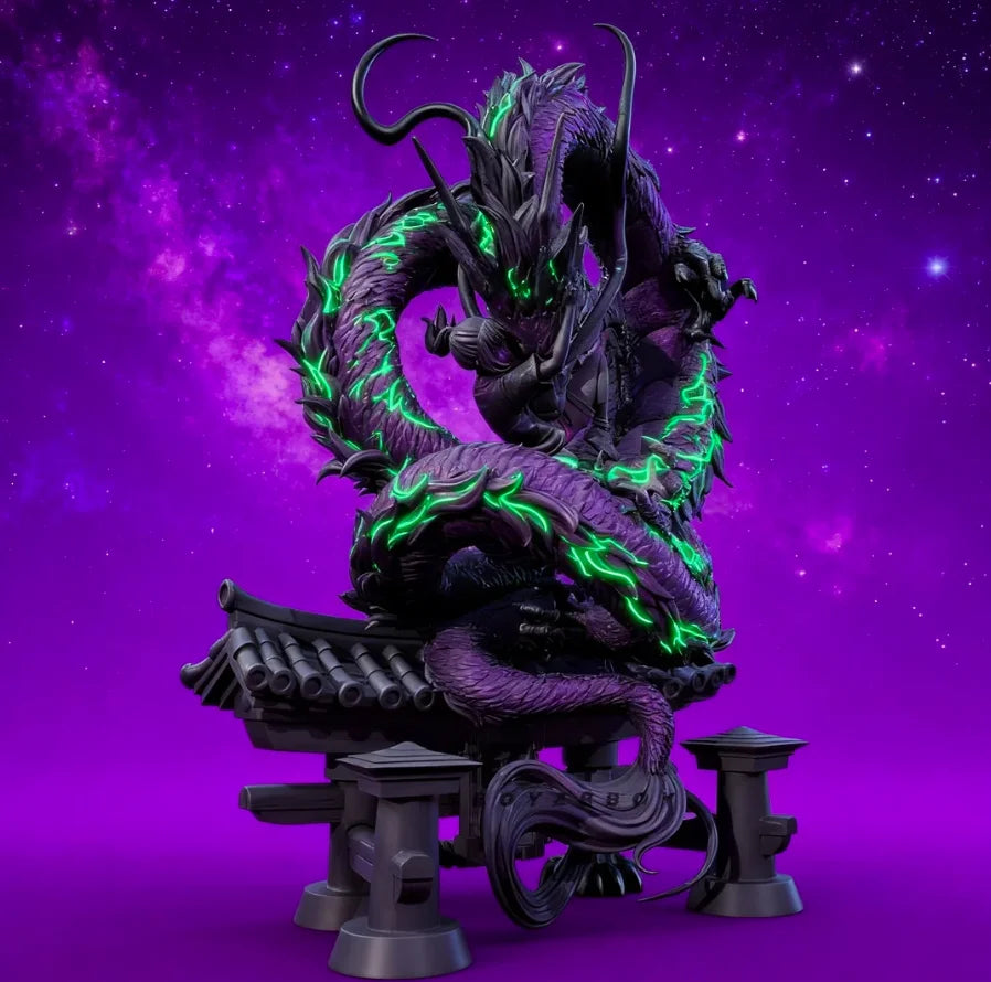 125mm Dragon Beast, Resin Model Creature Kit, Fantasy Theme, Unassembled and Unpainted