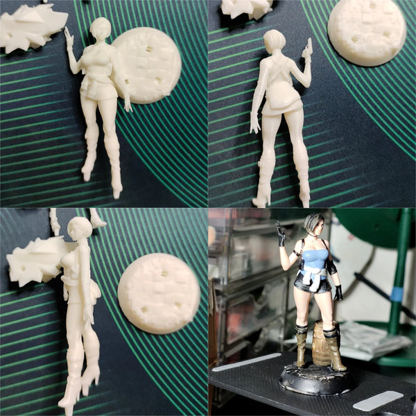 Tactical Operator, Resin Model Figure Kit, Sci-Fi Theme, Unassembled and Unpainted