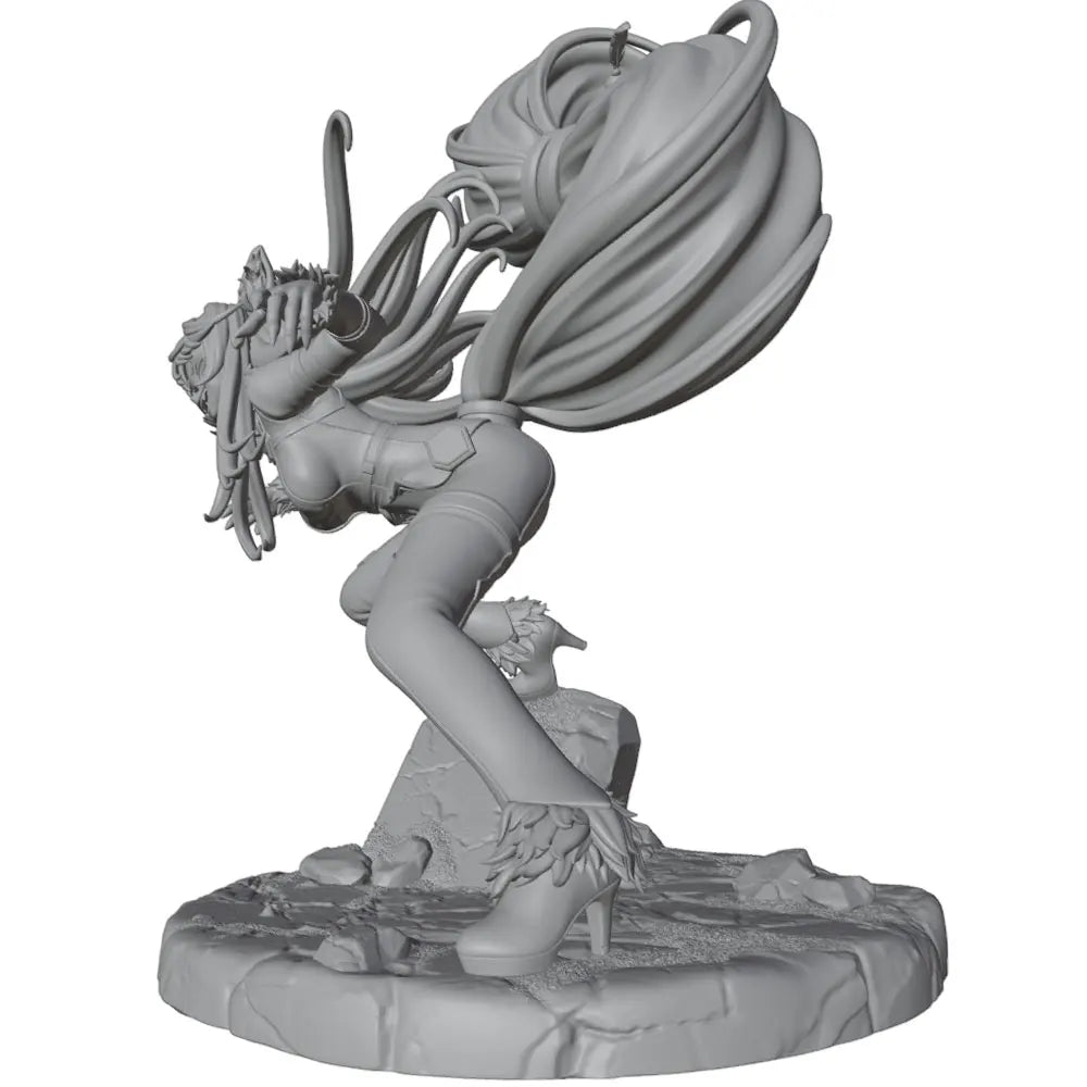 1/24 Anime Warrior, Resin Model Figure Kit, Anime Theme, Unassembled and Unpainted