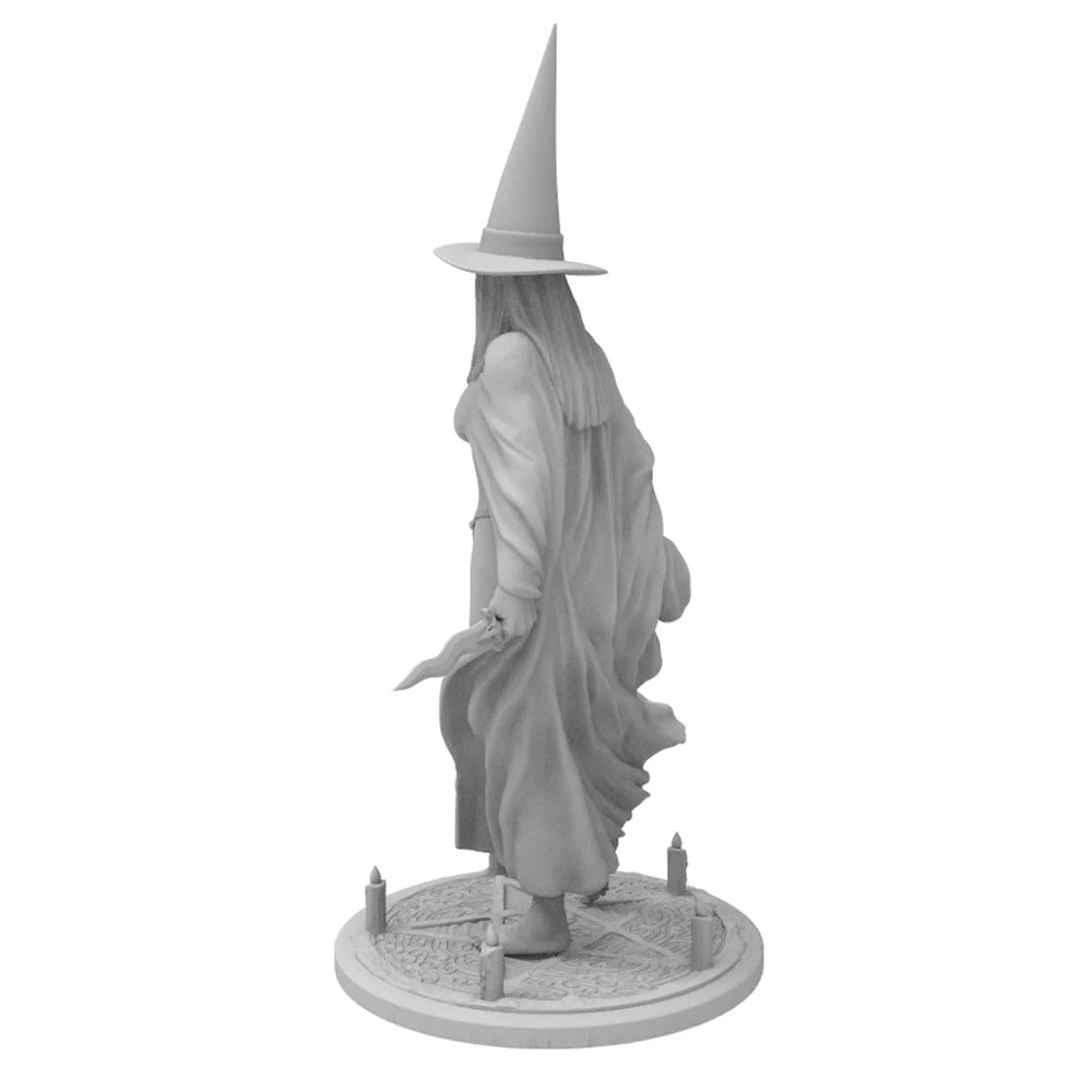 1/24 Magician Fantasy Female, Resin Model Figure Kit, Unassembled and Unpainted