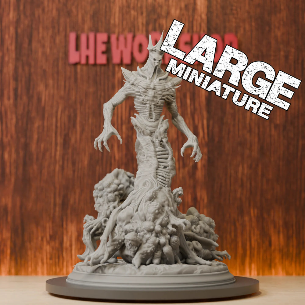 38mm Dark Fantasy Undead Boss, Resin Model Figure Kit, Fantasy Theme, Unassembled and Unpainted