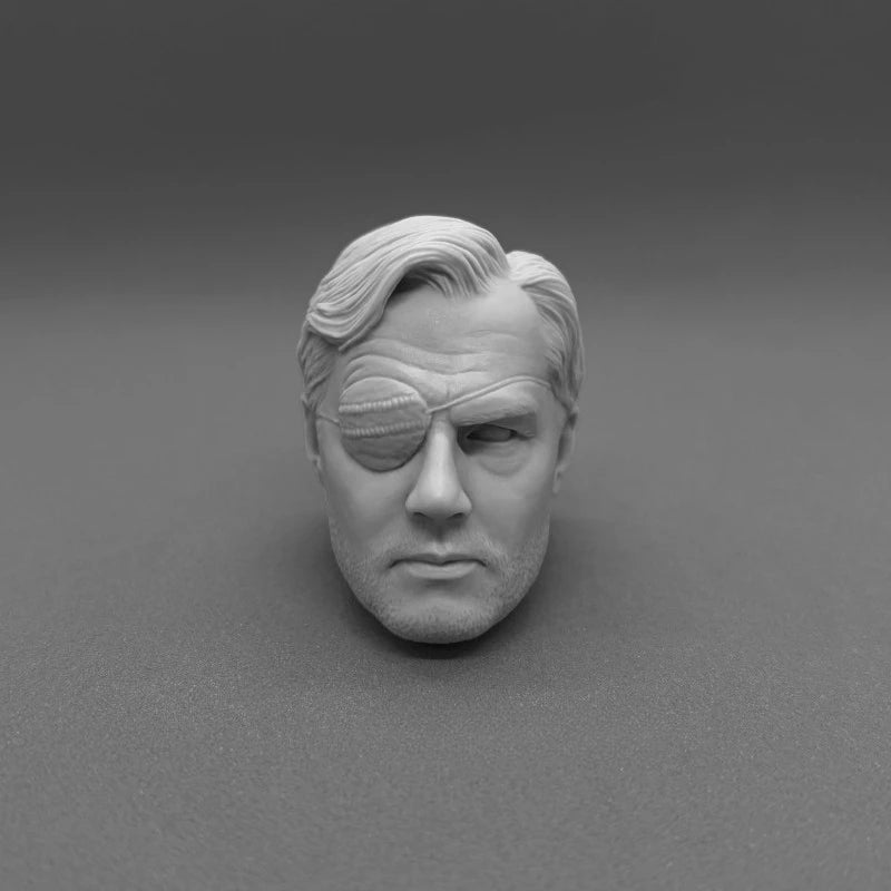1/6 American TV Actors, Resin Model Bust Kit, Historical Theme, Unassembled and Unpainted