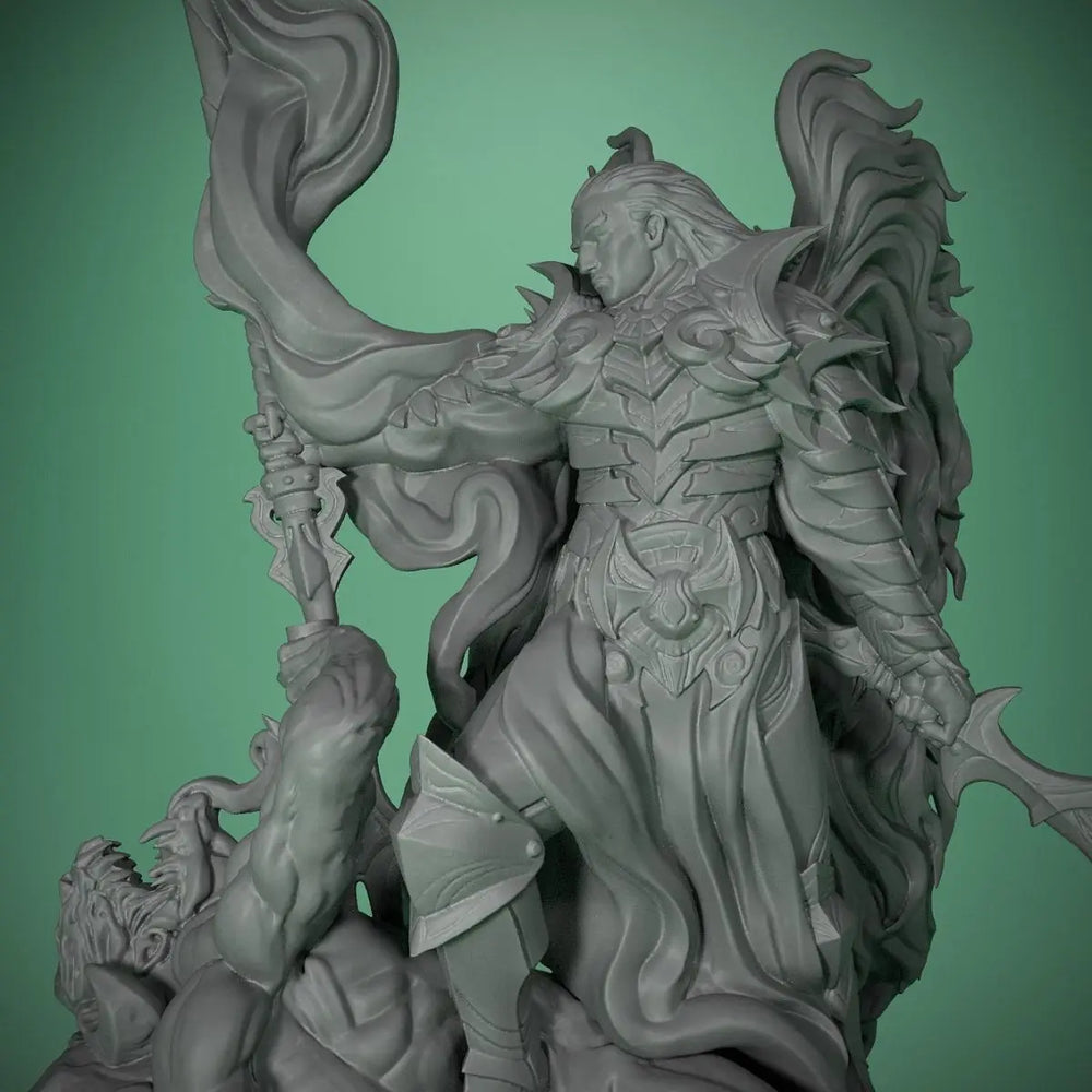 62mm Succubus Demon, Resin Model Figure Kit, Fantasy Theme, Unassembled and Unpainted