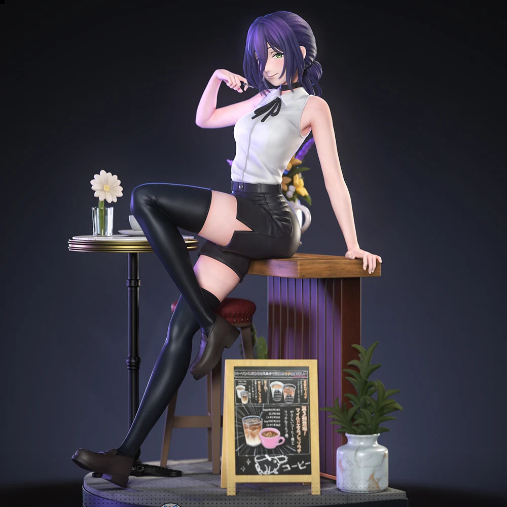 1/24 Girl Modern Interior, Resin Model Diorama Kit, Anime Theme, Unassembled and Unpainted