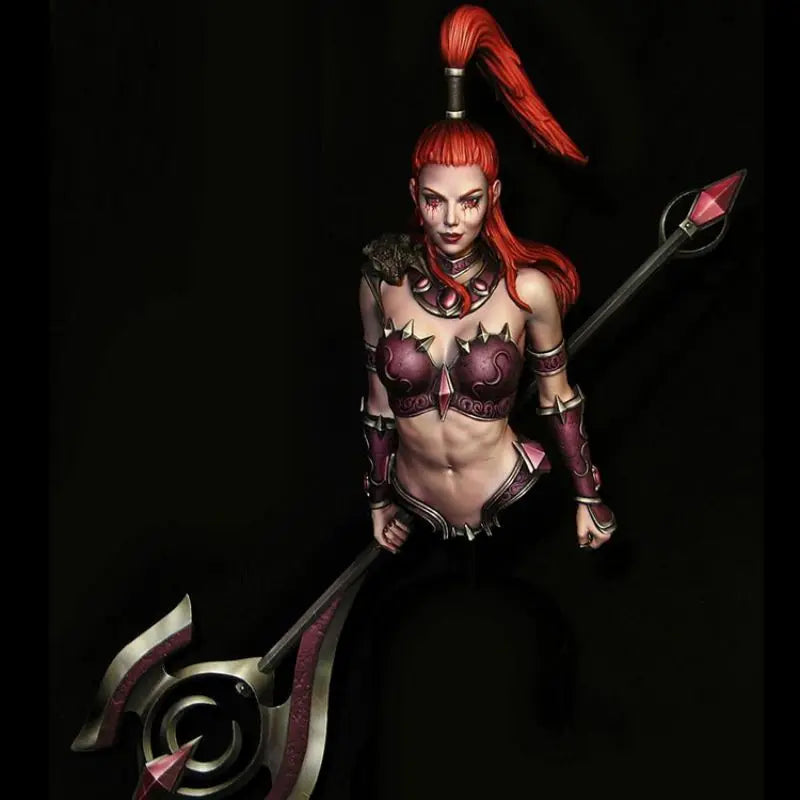 1/10 Warrior Sonia, Resin Model Figure Kit, Fantasy Theme, Unassembled and Unpainted