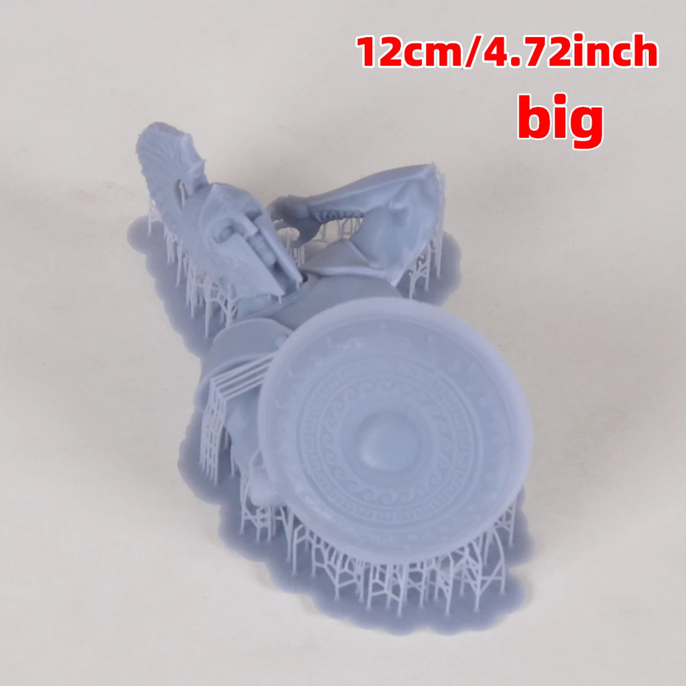 120mm Ancient Roman Gladiator Warrior, Resin Model Figure Kit, Unassembled and Unpainted