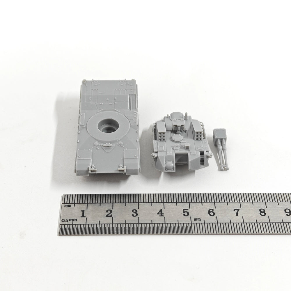 1/144 Modern M1 Abrams, Resin Model Vehicle Kit, Unassembled and Unpainted