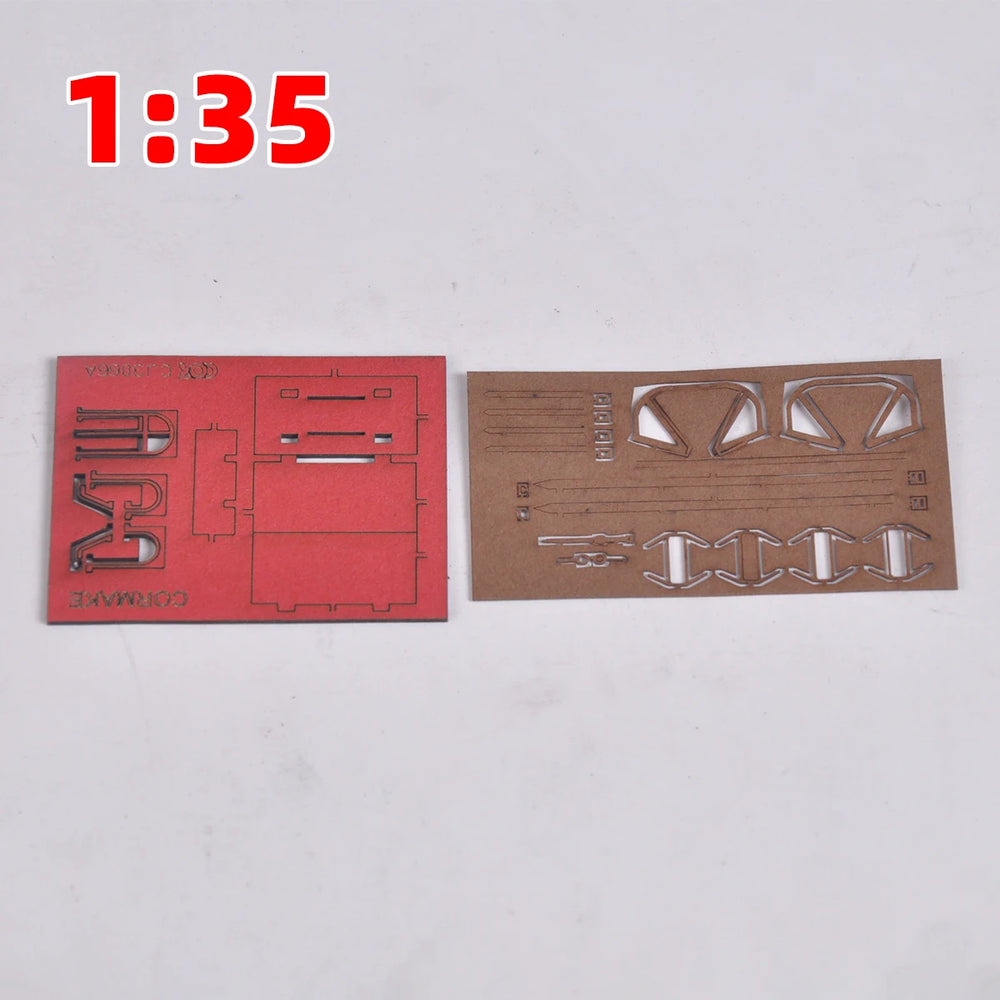 1/35 WWII M4 Sherman Tank Upgrade Parts, Resin Model Accessory Kit, Unpainted