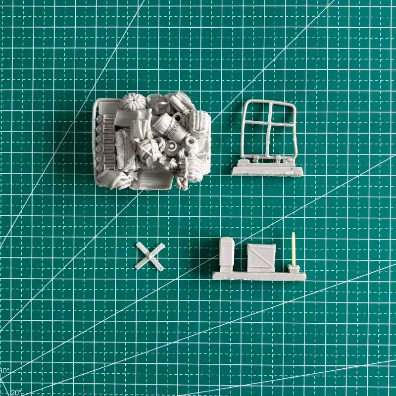 1/35 Modern US Special Forces Pickup Truck, Resin Model Vehicle Kit, Unassembled and Unpainted