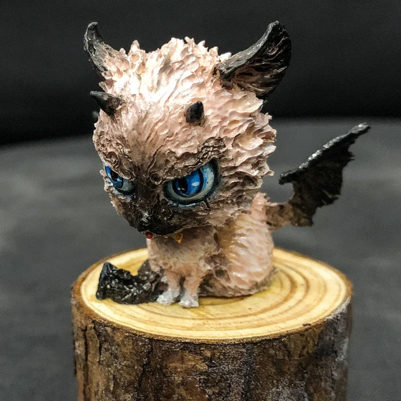 Demonic Cat Creature, Resin Model Creature Kit, Fantasy Theme, Unassembled and Unpainted