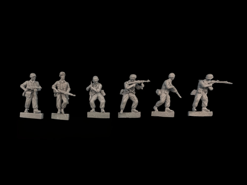 1/72 Modern Military Jungle Squad, 6 Figures, Resin Model Figure Kit, Unassembled and Unpainted