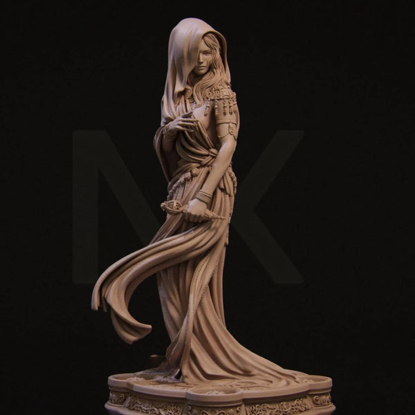 Clotho Goddess of Fate, Resin Model Figure Kit, Mythology Theme, Unassembled and Unpainted