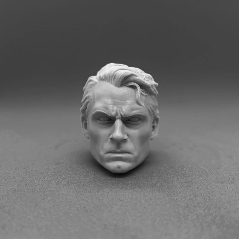 1/6 European-American Male Head, 27 Figures, Resin Model Bust Kit, Historical Theme, Unassembled and Unpainted
