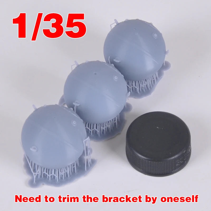 1/35 Modern Naval Mines, Resin Model Accessory Kit, Unpainted