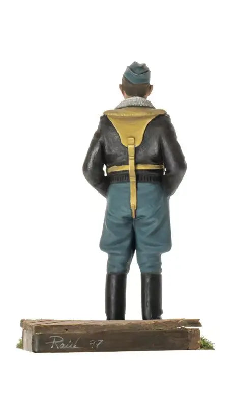 1/35 WWII German Luftwaffe Pilot, Resin Model Figure Kit, Unassembled and Unpainted
