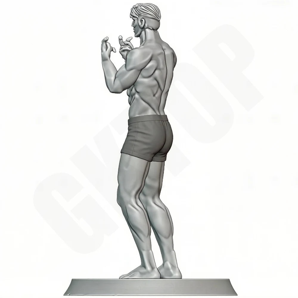 1/24 Muscular Male, Resin Model Figure Kit, Unassembled and Unpainted